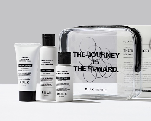 Bulk Homme Face Care Travel Set | Japan Trend Shop