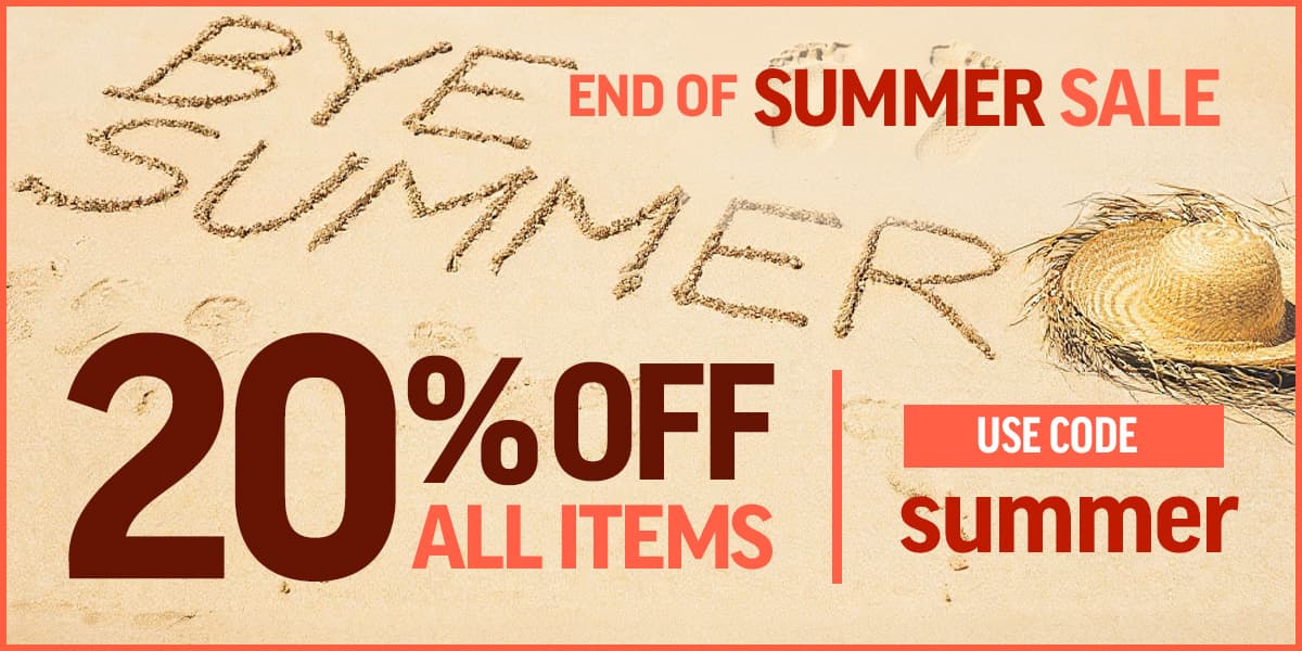 End of Summer Sale 2026 End of Summer Sale 2026