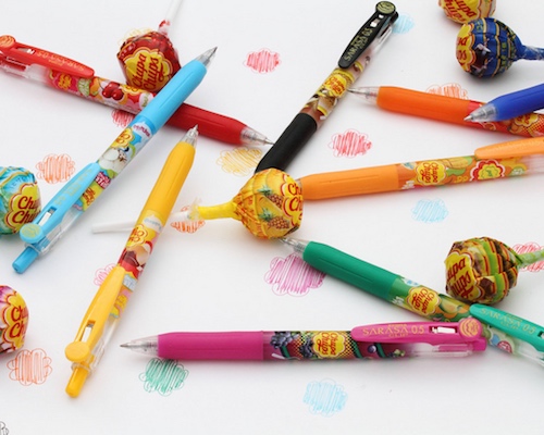 Zebra Sarasa Clip Chupa Chups Aroma Gel Pen Set | Japan Trend Shop