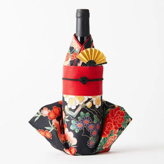 Kimono Bottle Cover (Full Set of 8) | Japan Trend Shop