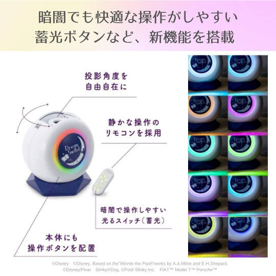 Dream Switch 2 Disney and Pixar Character Story Projector | Japan