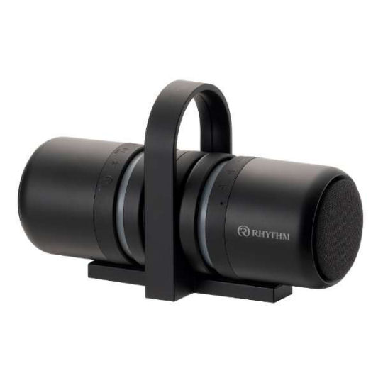 RHYTHM MAGSPEAKER DUO ブラック ワイヤレススピーカー Rhythm Magspeaker Duo | Japan Trend Shop