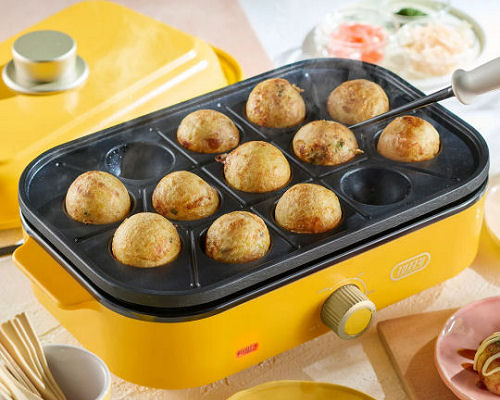 Takkoyaki専用 Flip-Over Takoyaki Maker | Japan Trend Shop