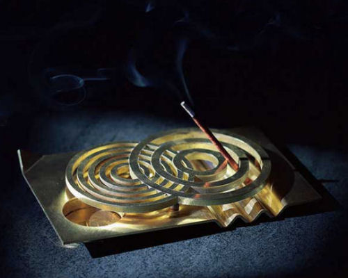 Kaneyoshi Koniwa Zen Garden Metal Incense Holder | Japan Trend Shop