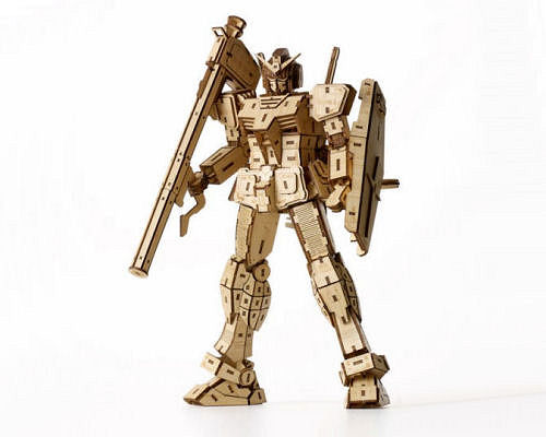 RX-78-2 Gundam Wa-Gu-Mi Bamboo Art Kit | Japan Trend Shop