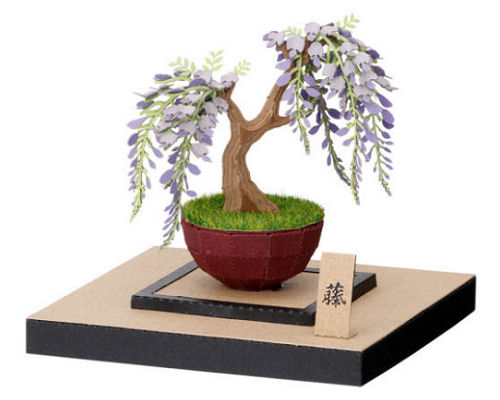 Paper Nano 360 Wisteria Bonsai Kit | Japan Trend Shop
