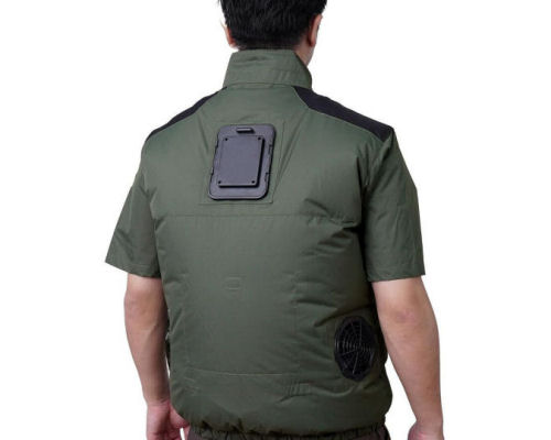 Kuchofuku Pro Hard Short-Sleeve Air-Conditioned Blouson | Japan