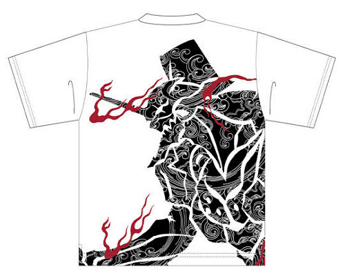 GRANCY×EVANGELION ドッキングハーフスリーブシャツ EVA x Nishiki Evangelion Tribal Wave Unit-01 T-Shirt White | Japan