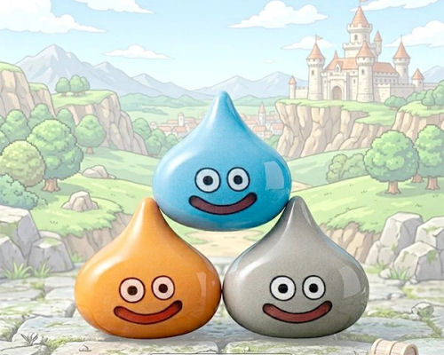 Dragon Quest Slime 3D Puff | Japan Trend Shop