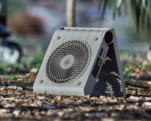 Apix Solar-Powered Fan