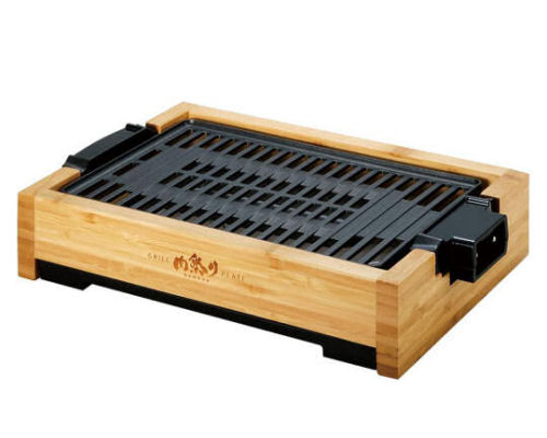 Apix Bamboo Tabletop Meat Grill