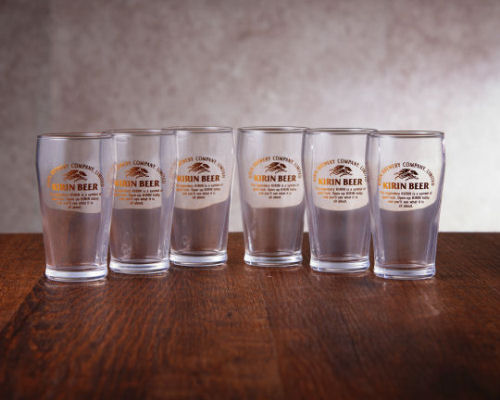 Kirin Gold Print Label Tumblers (6 Pack) | Japan Trend Shop