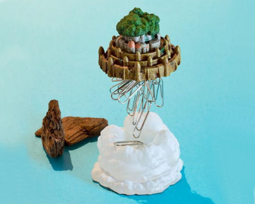 Laputa: Castle in the Sky Paperclip Holder | Japan Trend Shop